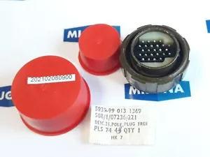 Plessey 5935 99 013 1369 PLS 74 43 PLS7443 PLS74 43 25POL MK7 NUEVO STOCK ANTIGUO - Imagen 1 de 8