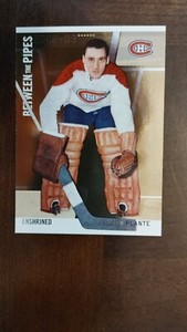 2002-03 Be a Player Between the Pipes Enshrined Jacques Plante
