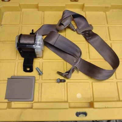2001 - 2004 Toyota Tacoma Double Cab Leftt Rear Seat Belt Retractor Beige Brown  - Image 1 of 4