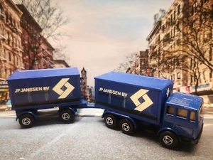 Die Cast EFSI HOLLAND 1/87 MERCEDES BENZ TRAILER TRUCK JP JANSSSEN BV - Bild 1 von 1