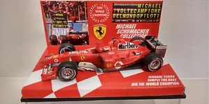 SCHUMACHER COLLECTION 1:43 FERRARI F2004 7th CHAMPION MARLBORO LIVERY VERSION 1 - Picture 1 of 4
