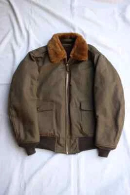 FREEWHEELERS TYPE B-10 CIVILIAN 2431010,DARK OLIVE Made in JAPAN - Image 1 of 4