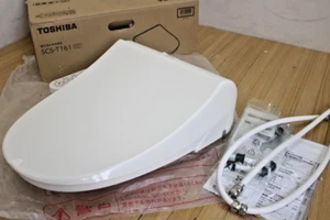 [New] TOSHIBA SCS-T161 Hot Water Wash Toilet Seat Stainless Nozzle Japan - Picture 1 of 5