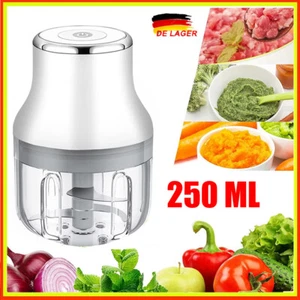 USB Elektrische Knoblauchpresse Knoblauchstampfer Garlic Fleischwolf Gemüsemühle - Bild 1 von 21