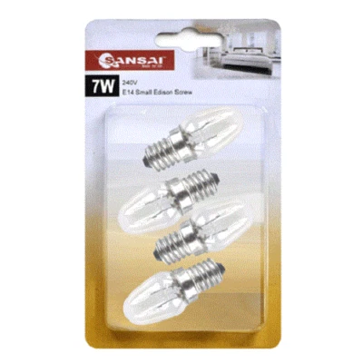 Sansai E14 Globe Warm White – 4 Pack GL-AE1407 - Image 1 of 2