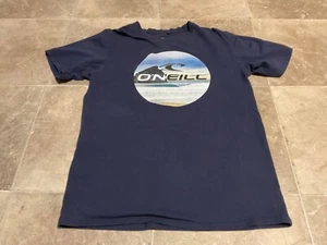 O'Neill Short Sleeve T Shirt Men’s Size medium Ocean Wave navy blue - Picture 1 of 6