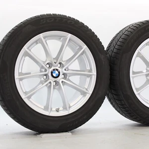 Ruedas de invierno originales 17 pulgadas BMW 5er G30 G31 618 radios V 6 mm DOT19 RDC - Imagen 1 de 6