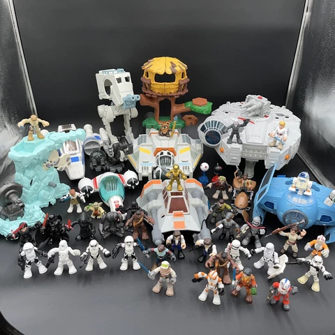 Hasbro Playskool Star Wars Galactic Heroes Millennium Falcon Plus Mixed Lot Cover