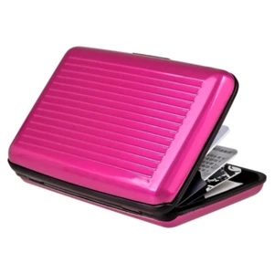 Mini RFID Aluminum Wallet Credit Card Holder Business Card Case Metal ID Case US - Picture 1 of 23