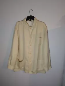 Beau Brummel 100% linen Made in Italy blazer Size 54 jacket - Picture 1 of 10
