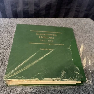 LITTLETON COIN CO Dollari Eisenhower 1971- 1978ALBUM QUALITÀ ARCHIVIO W4 - Foto 1 di 6