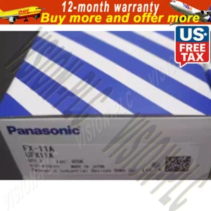 US Free TAX New PANASONIC SUNX FX-11A Fiber Optic Sensor - Picture 1 of 4