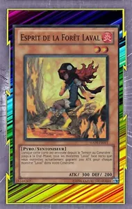 Esprit De La Forêt Laval HA05-FR011 Fire Pyro Tuner Level 2 YGO - Picture 1 of 1