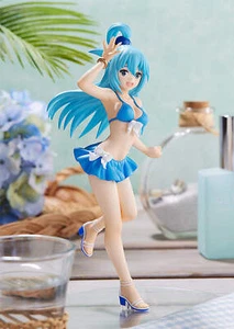 POP UP PARADE Aqua: Swimsuit Ver. Figure (KONO SUBARASHII SEKAI NI SYUKUFUKU WO! - Picture 1 of 8