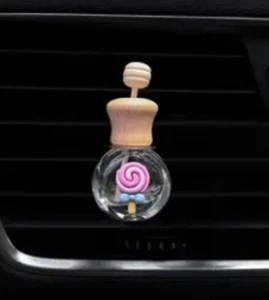 Car Essential Oil Perfume Bottle Diffuser Air Freshener with Vent Clip Holiday - Picture 1 of 1
