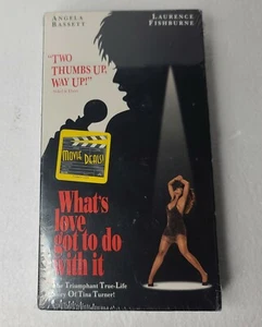 SEALED 1996 What's Love Got To Do With It VHS Tape True Story of Tina Turner - Picture 1 of 3