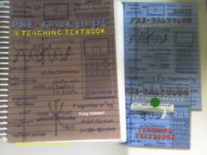 TEACHING TEXTBOOKS PRE-CALCULUS - MATH GRADE 11/12- SEE COMPLETE DESCRIPTION - Picture 1 of 4