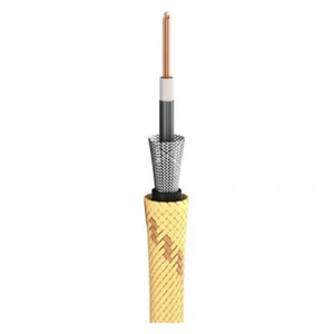 10 Meter Sommer Cable Instrumentenkabel SC-Classique 1 x 0,50 mm² gelb/schwarz - Bild 1 von 3