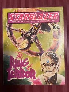 Starblazer Comic Space Fiction Adventure #79 1982 The Ring Of Terror 856f - Imagen 1 de 2