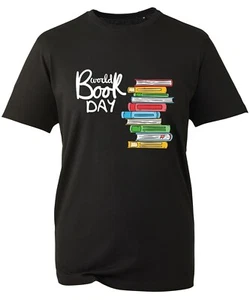 Camiseta del Día Mundial del Libro, revistas libro novela lectura para adultos y niños top - Imagen 1 de 1