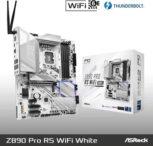 ASRock Z890 Pro RS WiFi White Motherboard Intel LGA 1851 ATX 256GB DDR5 [NEW] - Picture 1 of 10