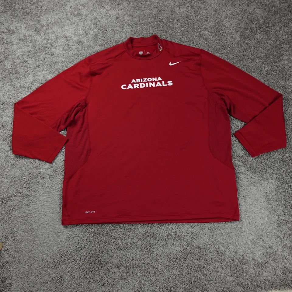Camisa de los Arizona Cardinals para Hombres 4XL Nike NFL Fútbol Profesional Combate Pullover Entrenamiento Foto 1 de 4