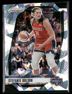 Panini Prizm WNBA #34 2024 Stefanie Dolson Ice Prizms Washington Mystics - Imagen 1 de 2