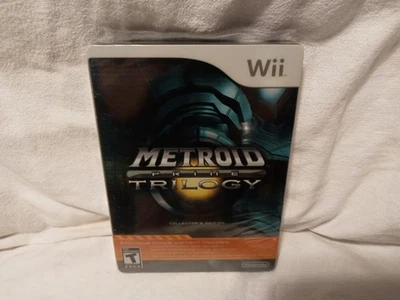 Steelbook Metroid Prime Trilogy Edición Coleccionista Nintendo Wii 2009 Nuevo Precintado Foto 1 de 4