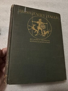 Irish Fairy Tales Illustrated Arthur Rackham Folk Legends 1920 1st Edition Hardc - Imagen 1 de 23