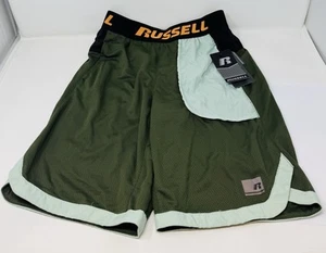 Russell Boy's Athletic Shorts, GREEN, Hand Pockets Dri-Power SIZE XL (14-16) - Picture 1 of 9