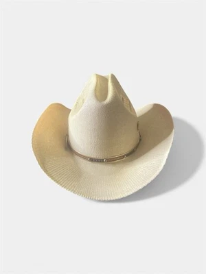 Sombrero Tombstone Int Talla 8 Bangor’s Color Natural Vintage Estrella Vaquero Western Foto 1 de 4