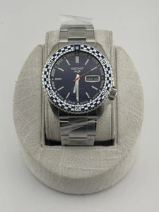 Seiko Seiko 5 Sports Special Edition Blue Checker Uhr SRPK65 Brandneu in Box - Bild 1 von 9