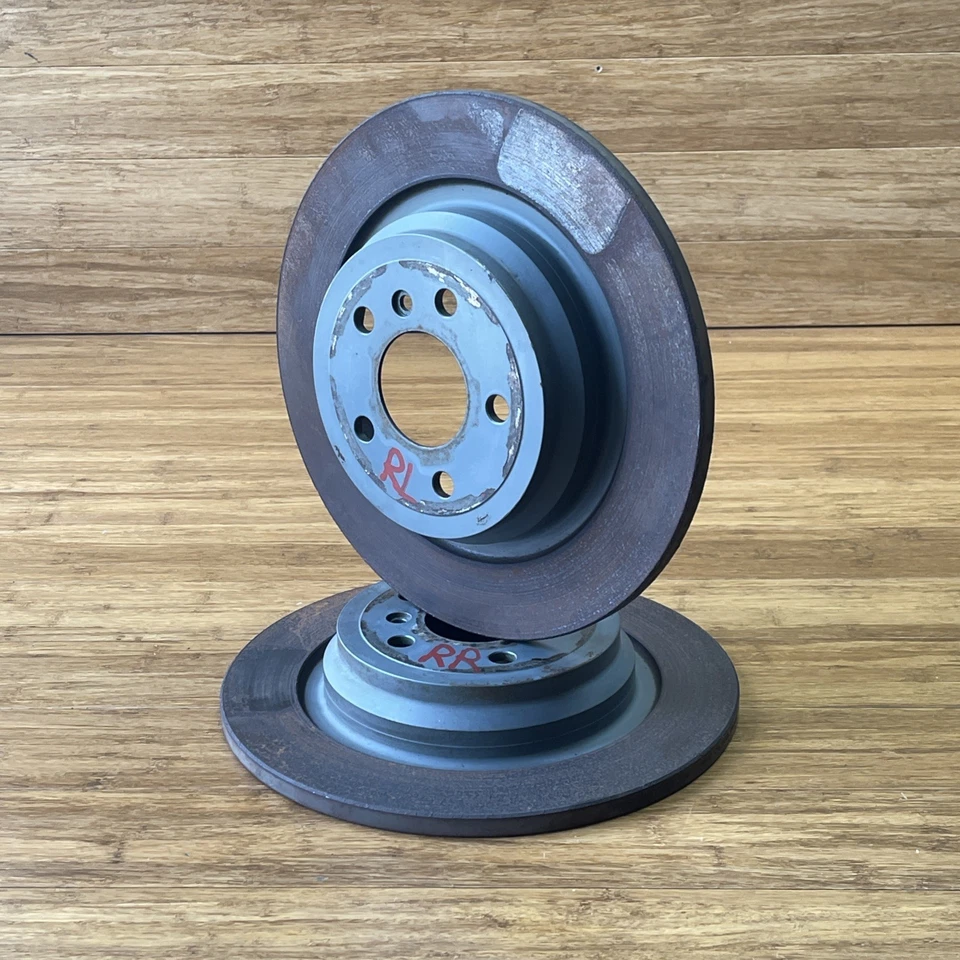 Disco de freno trasero izquierdo y derecho Mercedes ML350 W166 2011-2015 64 k millas OEM Foto 1 de 4