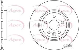 2 X NEU APEC ROT HINTERACHSE BREMSSCHEIBEN SET BREMSSCHEIBEN PAAR OE-QUALITÄT DSK2692 - Bild 1 von 4