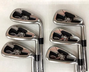 Callaway X22 Tour Iron Set #5-9,P (6 Clubs) /Flex S Stiff N.S.Pro 950GH - Picture 1 of 8