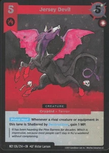 Jersey Devil 126/214 Holo Rare MZ1 Metazoo Base Set - Picture 1 of 2