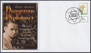 ISRAEL 2010 #10005.3 SPECIAL COVER HONORING RIGHTEOUS GENTILE  CARL LUTZ - Picture 1 of 1