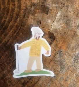 MF Doom Aufkleber 3' Golf Outdoorsman Metalface Gas Drawl - Bild 1 von 2