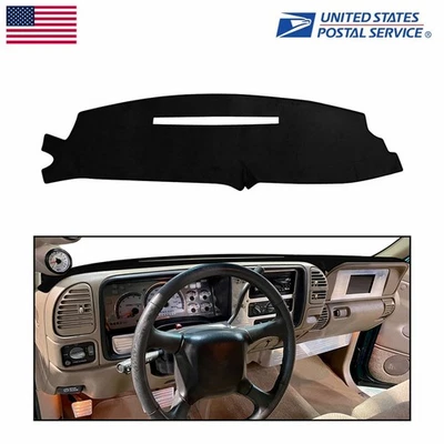 Dashboard Mat For Chevrolet Tahoe 1997-1999 Anti-Sun Light Dash Mat Non-slip Foto 1 de 4