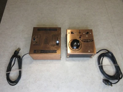 Lot of 2 HO Power Packs. MRC Ampack Model 3 & KF Industries Model 50. Both work! - Image 1 of 4