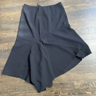 Falda asimétrica negra Alexander Wang A-40 para mujer talla 0 usada Foto 1 de 4