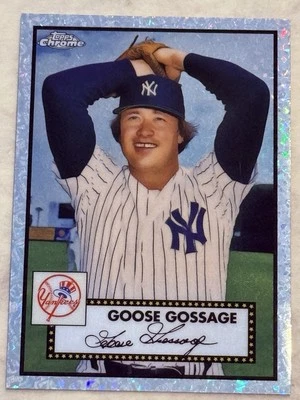 Goose Gossage 2021 Topps Chrome Platinum Anniv (/70) Platinum 70th Mini-Diamonds Foto 1 de 2