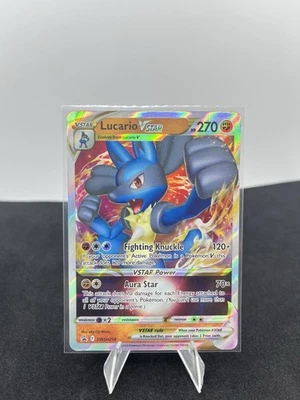 Pokémon Lucario VSTAR SWSH214 SWSH: Sword & Shield Promo Cards Holofoil Card - Image 1 of 2