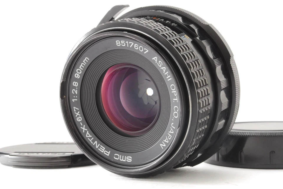 [近乎完好带盖] 宾得 6x7 SMC 90 毫米 f/2.8 镜头适用于 6x7 67II 日本制造 — 第 1/4 张图片