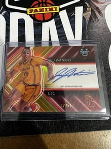 2024-25 BOWMAN BEST U JUJU WATKINS GOLD REFRACTOR POSSESSION ARROW AUTO # 27/50 - Picture 1 of 2