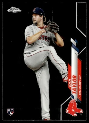 2020 Topps Chrome Josh Taylor Rookie Boston Red Sox #U27 - Image 1 of 2