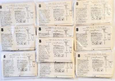 10 VINTAGE BUCILLA ADD-A-SQUARE EMBROIDERY KITS, STAMPED BELGIAN LINEN,FLOSS,NEW - Image 1 of 4