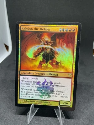 Rakdos the Defiler Dissension Foil MTG #180 MP - Image 1 of 4