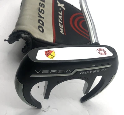 Odyssey Versa 90 Sabertooth White 35" Putter RH w/HC *Excellent* - Image 1 of 4
