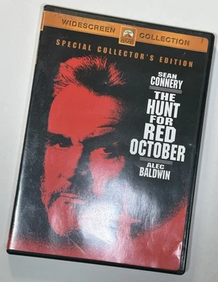 The Hunt for Red October: Sean Connery & Alec Baldwin (DVD, Drama/Subs, 1990) - Image 1 of 4